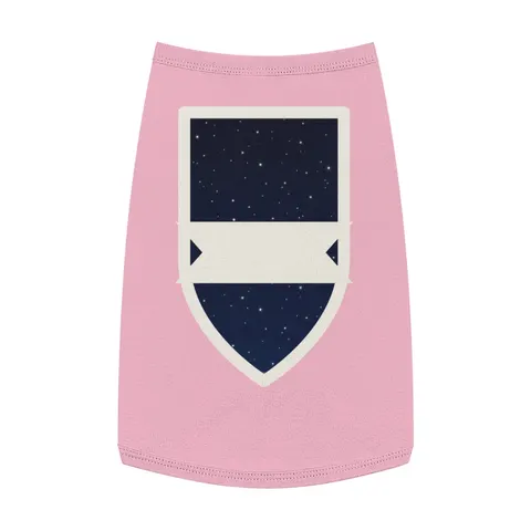Holiday Starry Winter Night Pet Tank Top — front view