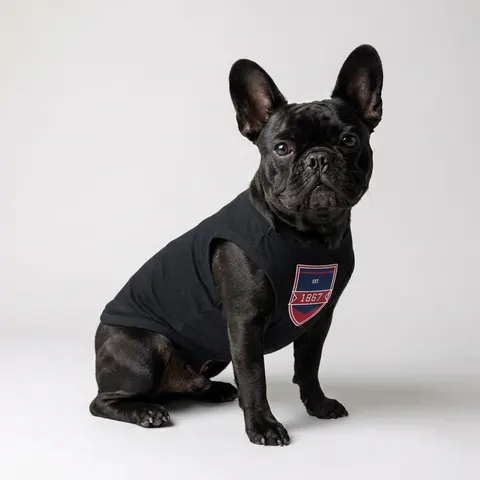 Howard 1867 Navy & Crimson Pet Tank Top