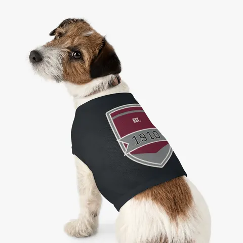 NC Central 1910 Maroon & Grey Pet Tank Top — other view