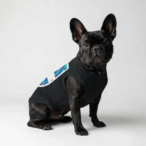 90s Memphis Pattern Pet Tank Top