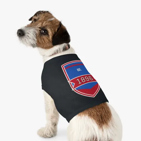 SC State 1896 Garnet & Blue Pet Tank Top — other view
