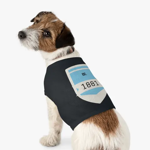 Spelman 1881 Sky Blue Elegance Pet Tank Top — other view