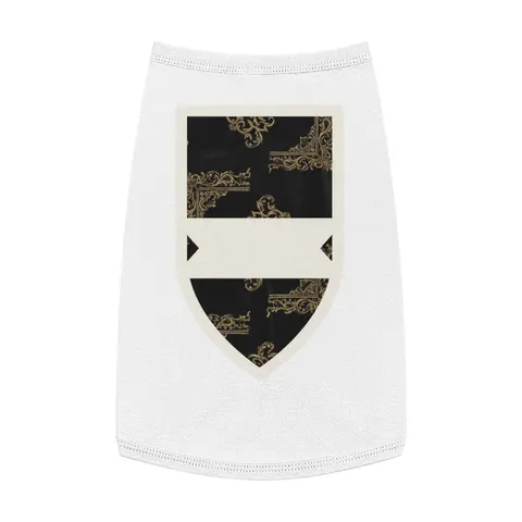 Trap Renaissance Gold Frame Pet Tank Top — front view