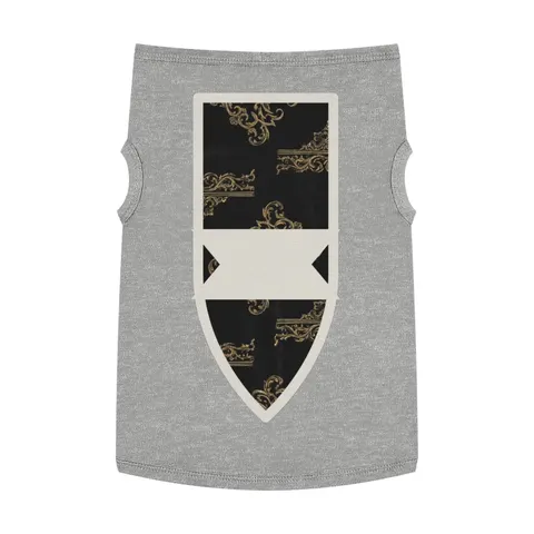 Trap Renaissance Gold Frame Pet Tank Top — front view
