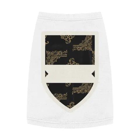 Trap Renaissance Gold Frame Pet Tank Top — front view