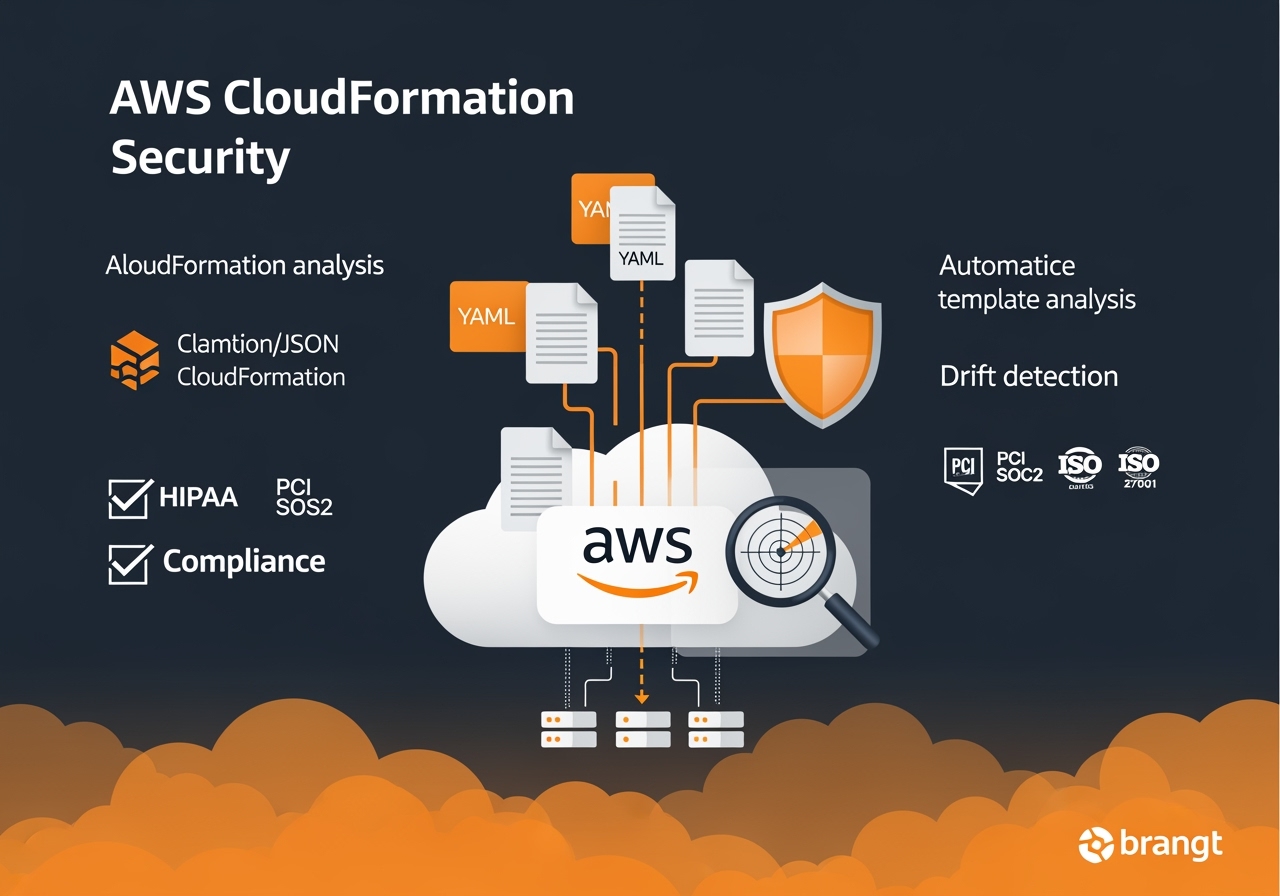 AWS CloudFormation infrastructure as code security scanning and compliance validation dashboard interface