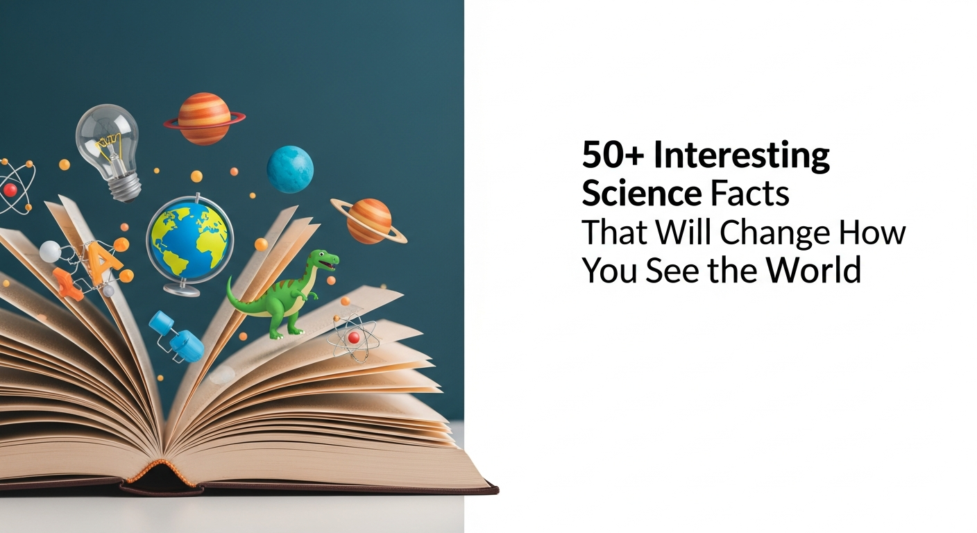 50+ Interesting Science Facts That Will Change How You See the World