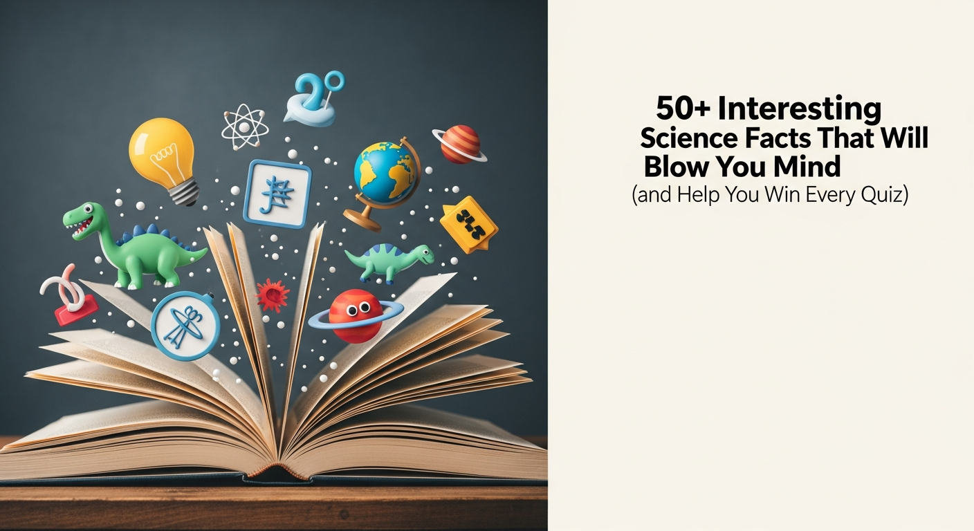 50+ Interesting Science Facts That Will Blow Your Mind (and Help You Win Every Quiz)