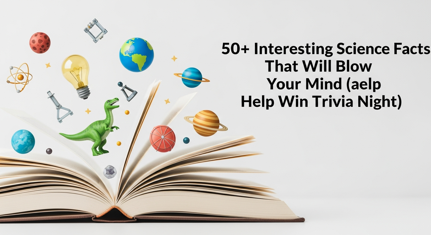 50+ Interesting Science Facts That Will Blow Your Mind (and Help You Win Trivia Night)