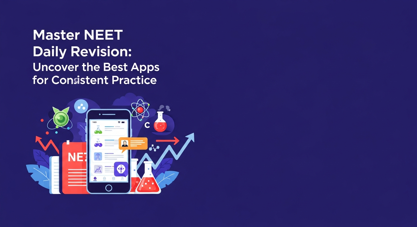 إتقان المراجعة اليومية لـ NEET: اكتشف أفضل التطبيقات للممارسة المستمرة
