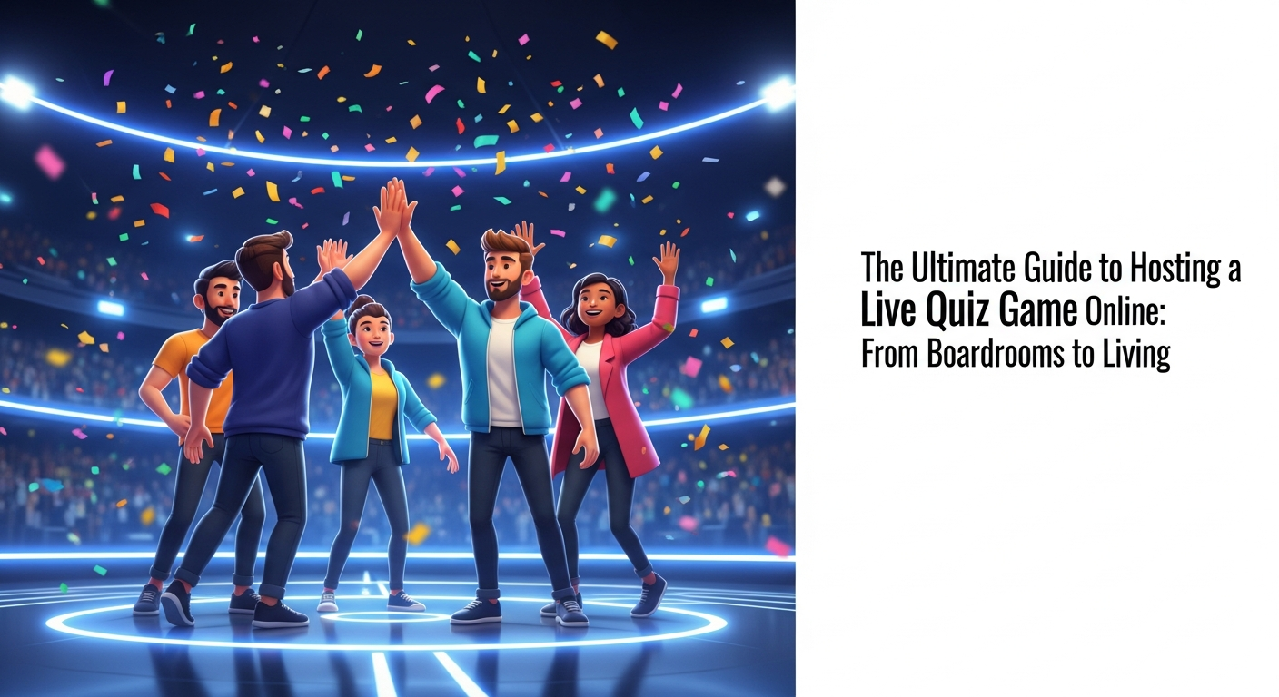 The Ultimate Guide to Hosting a Live Quiz Game Online: From Boardrooms to Living Rooms