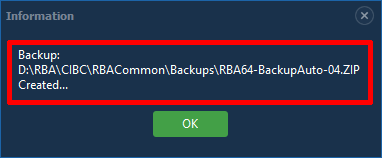 Prepare - Autobackup