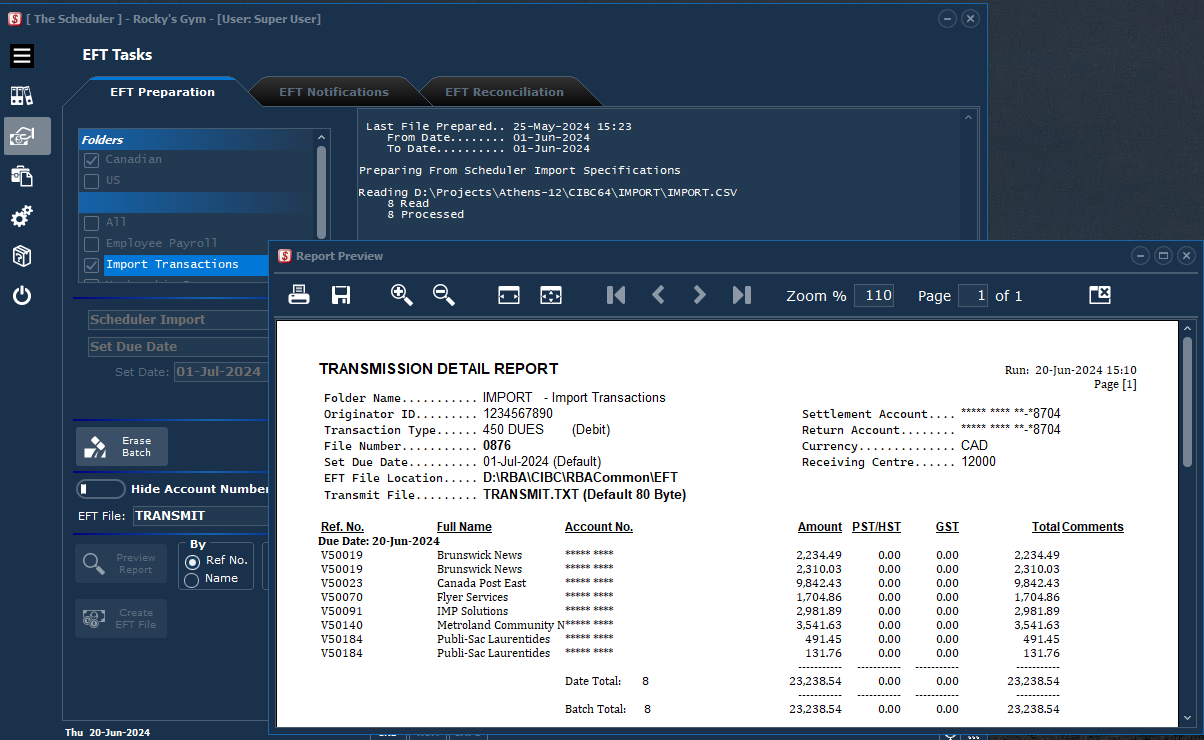 Prepare - Import Preview