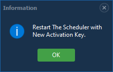 Replace Key Restart