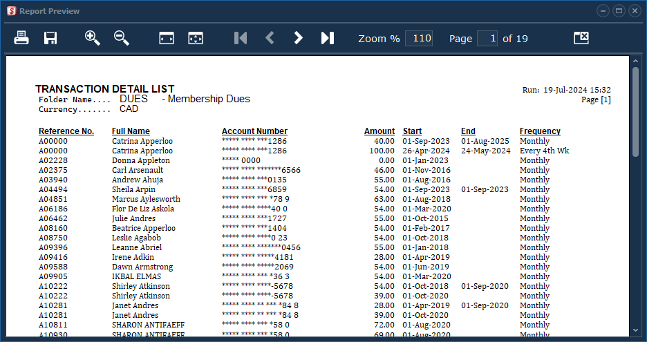 Sample Report Sample Report
