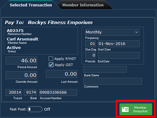 Client Snapshot - 1