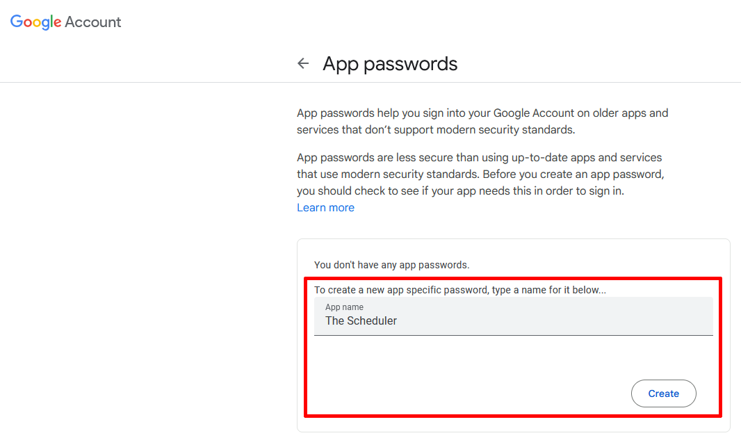 Google Setup -3