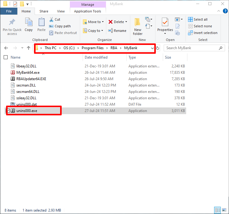 UnInstall