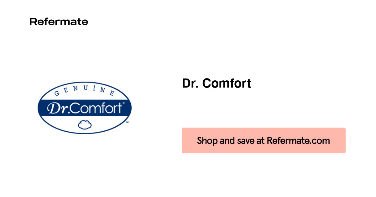 35 off Dr. Comfort Coupons, Promo Codes August, 2024 — Refermate