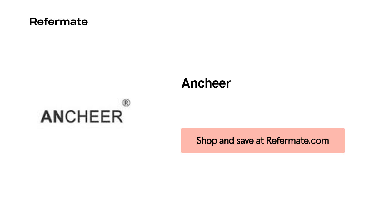 ancheer coupon