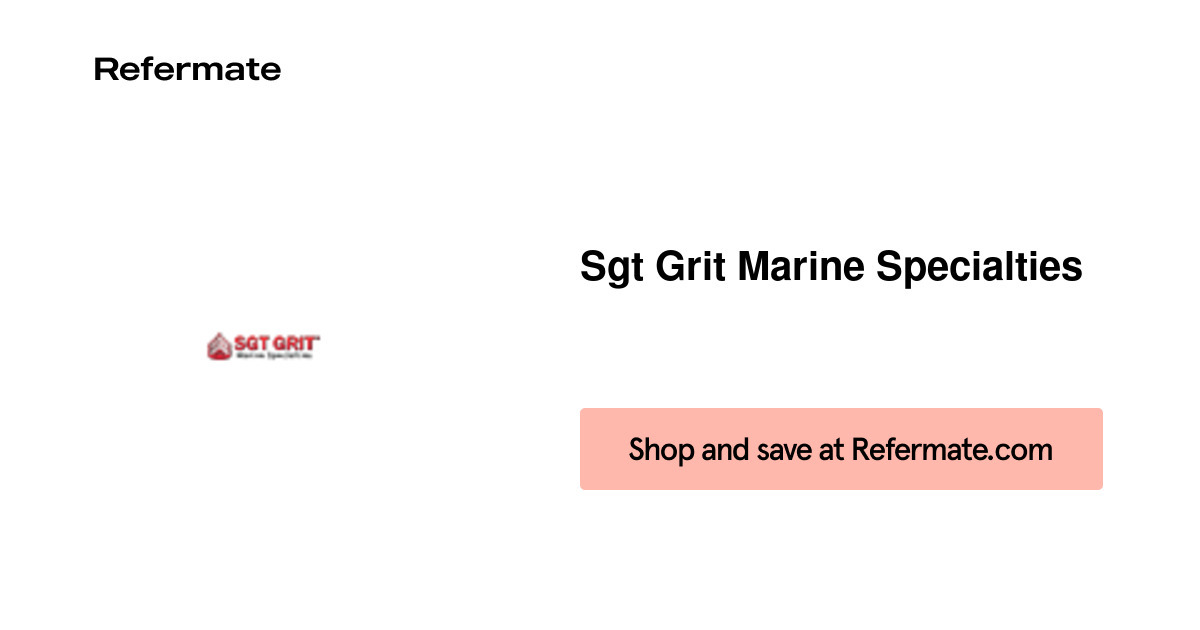 Sgt Grit Catalog