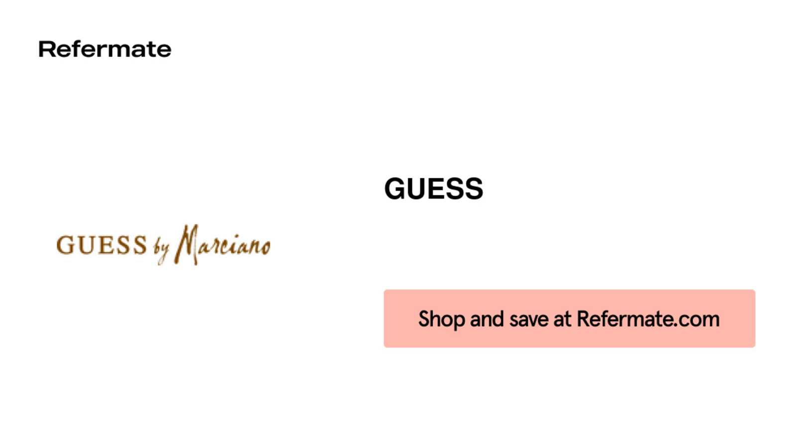 guess first time promo code