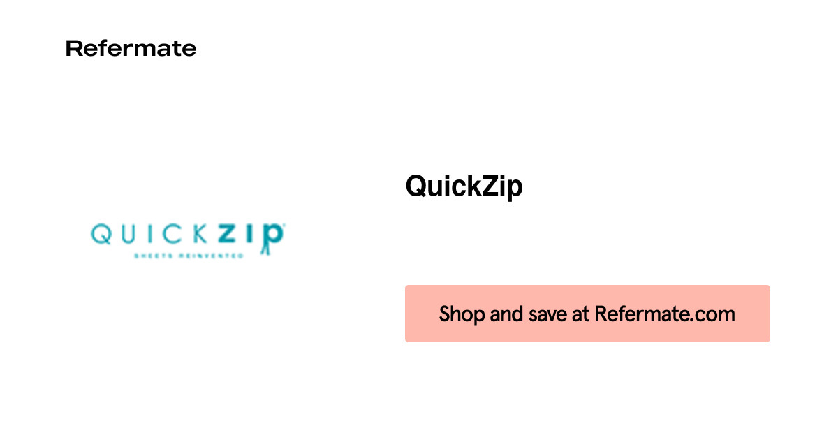 40 off QuickZip Coupons, Promo Codes June, 2024 — Refermate
