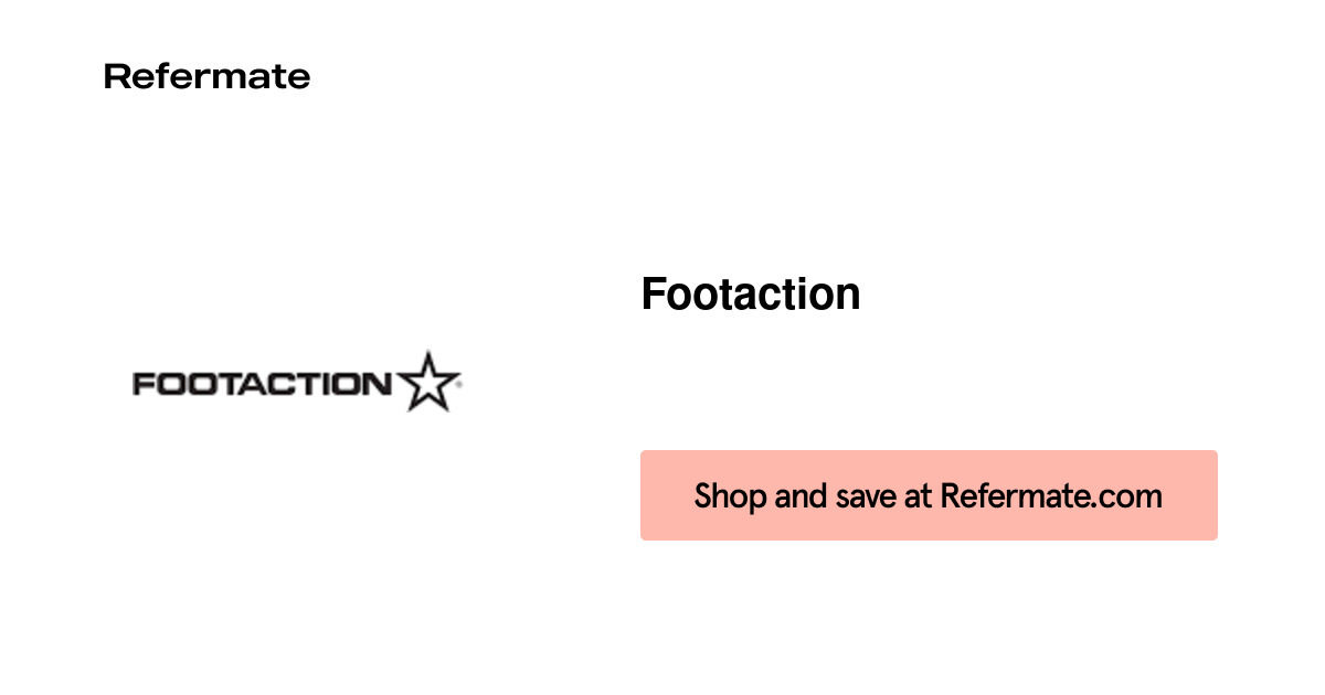 40 Off Footaction Coupons Promo Codes April 2021 Refermate