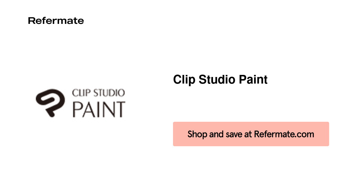 15 off Clip Studio Paint Coupons, Promo Codes August, 2024 — Refermate