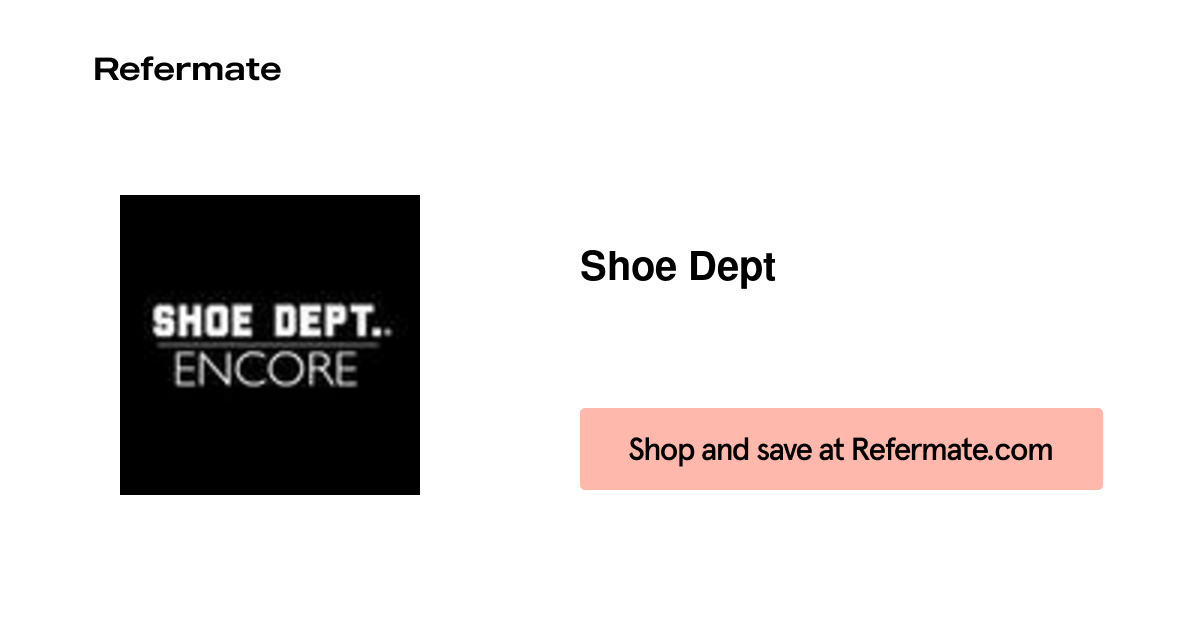 50 Off Shoe Dept Coupons Promo Codes September 2023 Refermate 50 Off Shoe Dept Coupons Promo Codes September 2023 Refermate