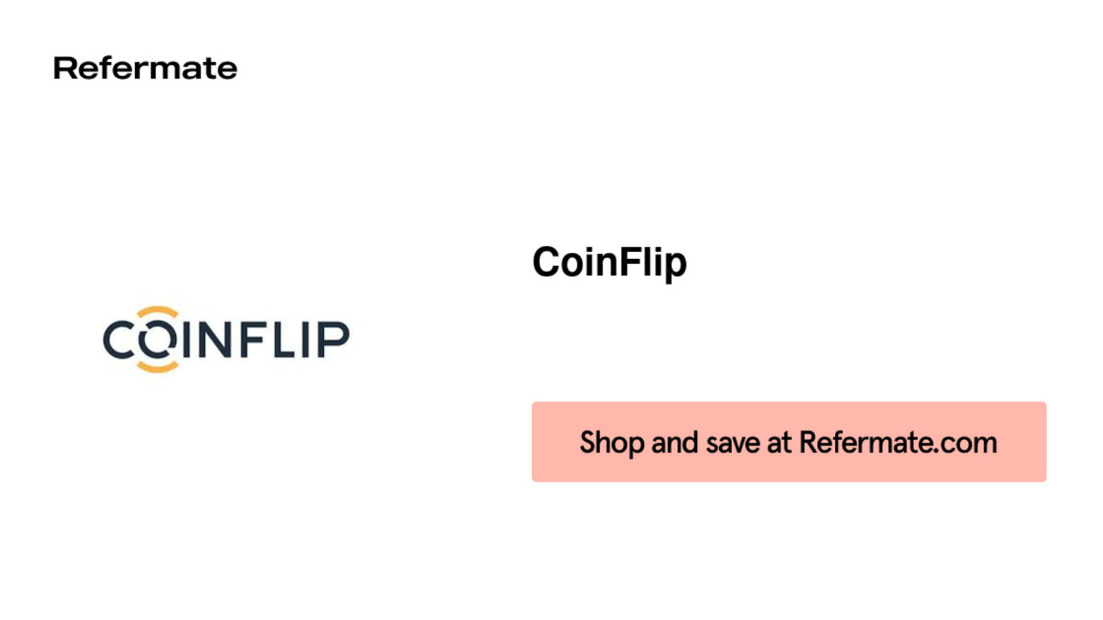 10% off CoinFlip Coupons, Promo Codes - December, 2025 — Refermate