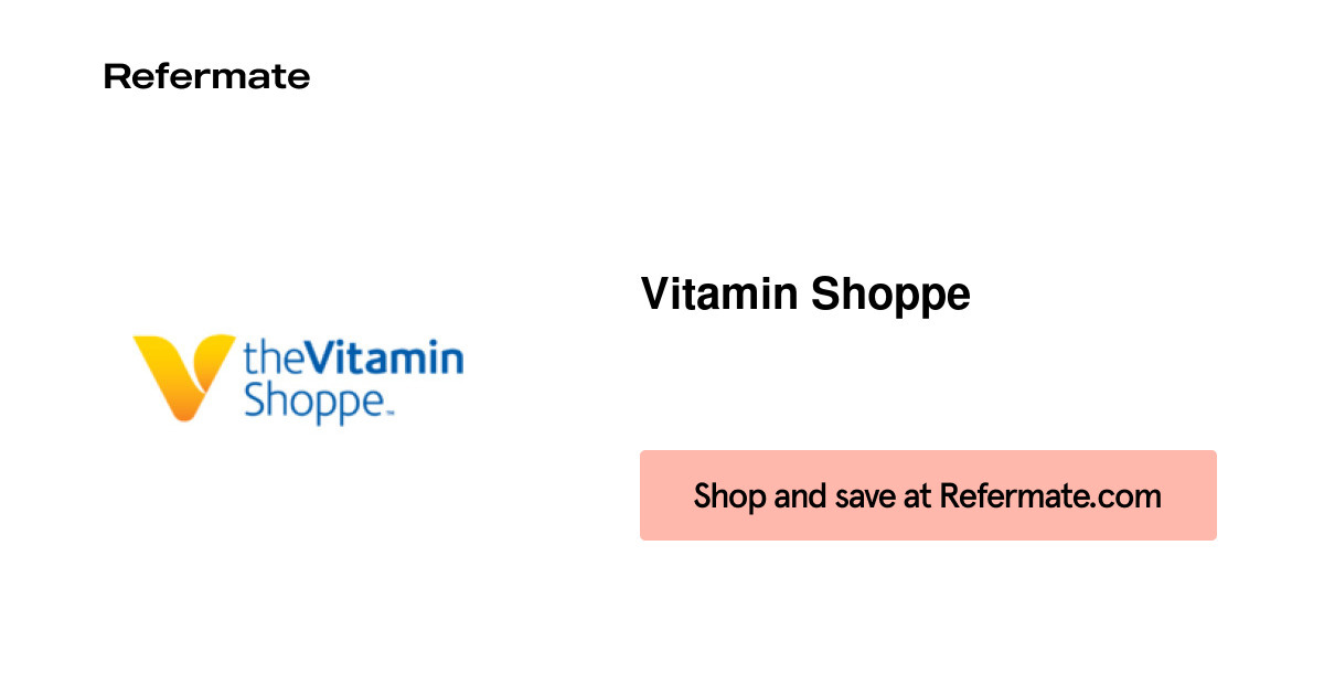 75 off Vitamin Shoppe Coupons, Promo Codes March, 2021 — Refermate