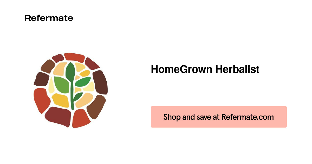 25 off HomeGrown Herbalist Coupons, Promo Codes September, 2024