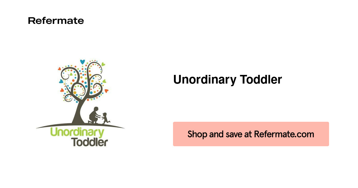 15 off Unordinary Toddler Coupons, Promo Codes July, 2024 — Refermate