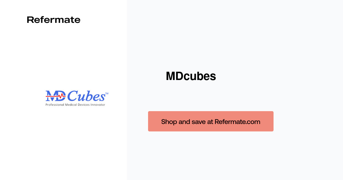 20 off MDcubes Coupons, Promo Codes July, 2023 — Refermate