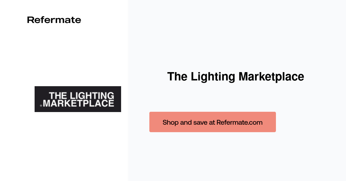 15 off The Lighting Marketplace Coupons, Promo Codes August, 2024