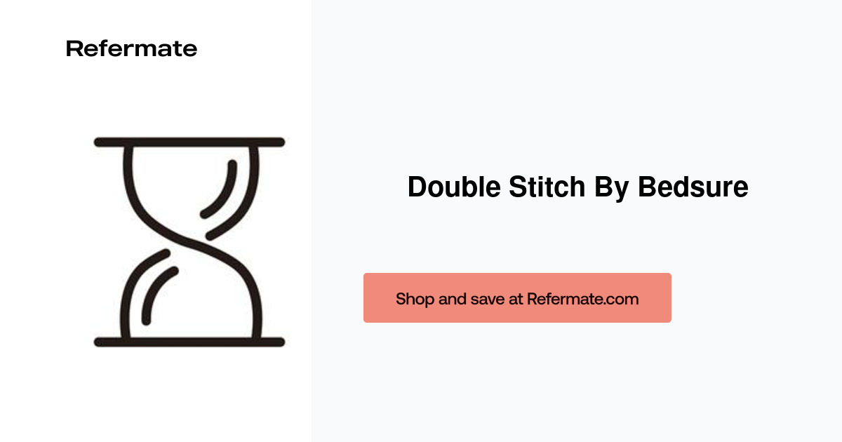 25 off Double Stitch By Bedsure Coupons, Promo Codes May, 2024