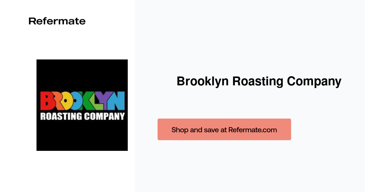 20 off Brooklyn Roasting Company Coupons, Promo Codes September