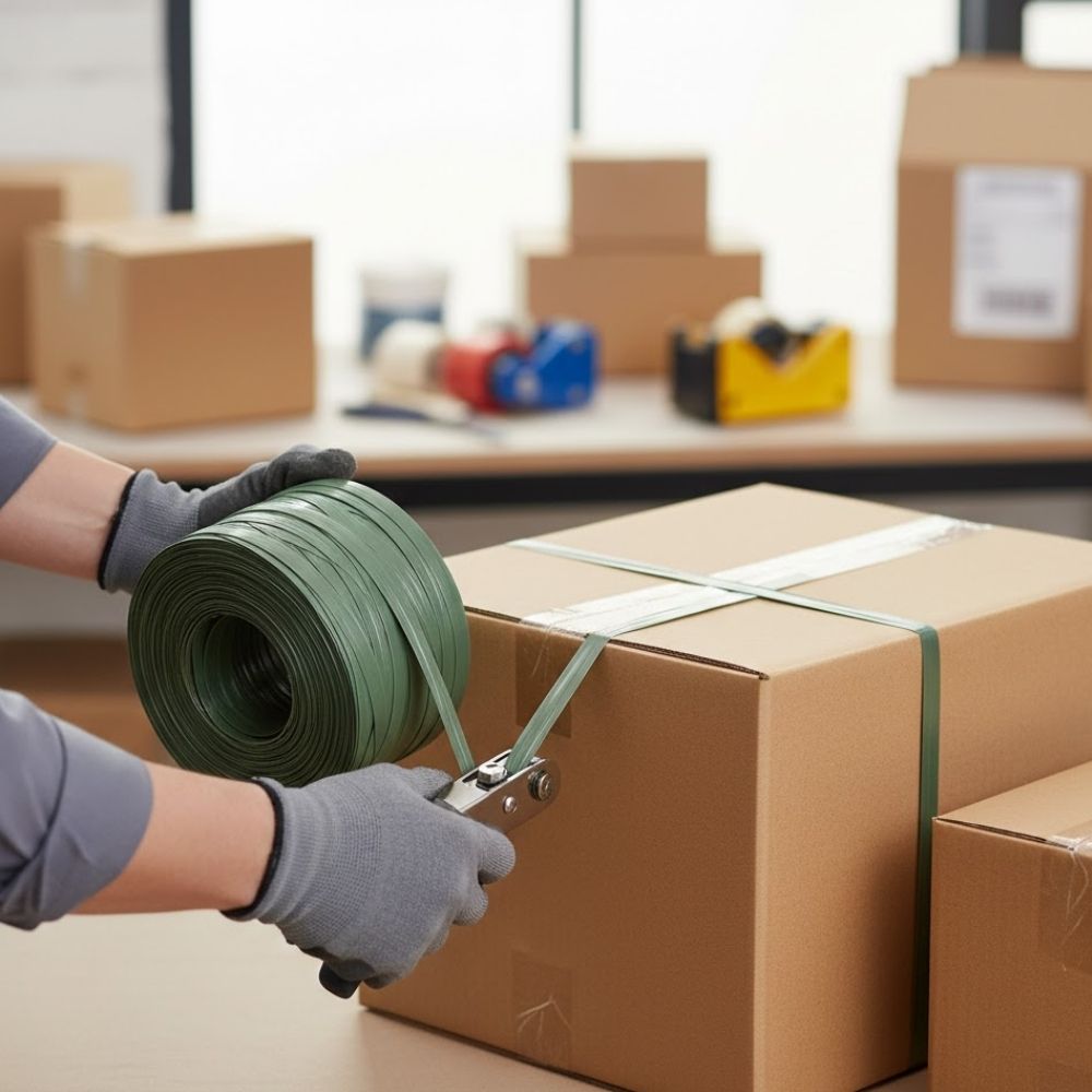 Fitilho de Rafia Astonia Pack Médio Cinza Rolo Aproximadamente 500G 20001043