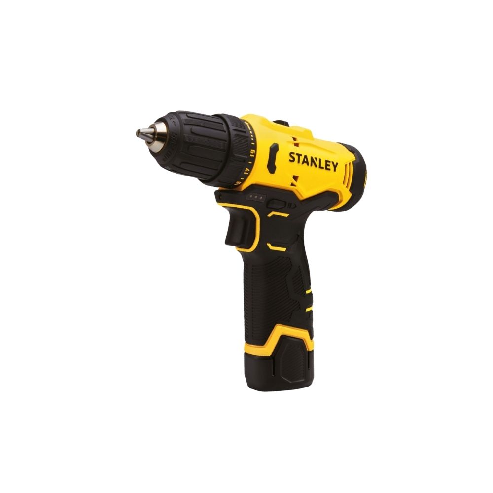 Furadeira Parafusadeira Stanley 3/8" 12V Max 2BATERIAS 2.0AH com Maleta SCD10D2K-BR