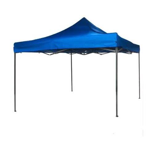 Tenda Gazebo Azul 3x3 Sanfonada Em Aço Reforçado Praia