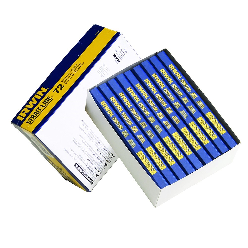 Lapis Carpinteiro Irwin Primeira Linha com 72 Peças 66305SL