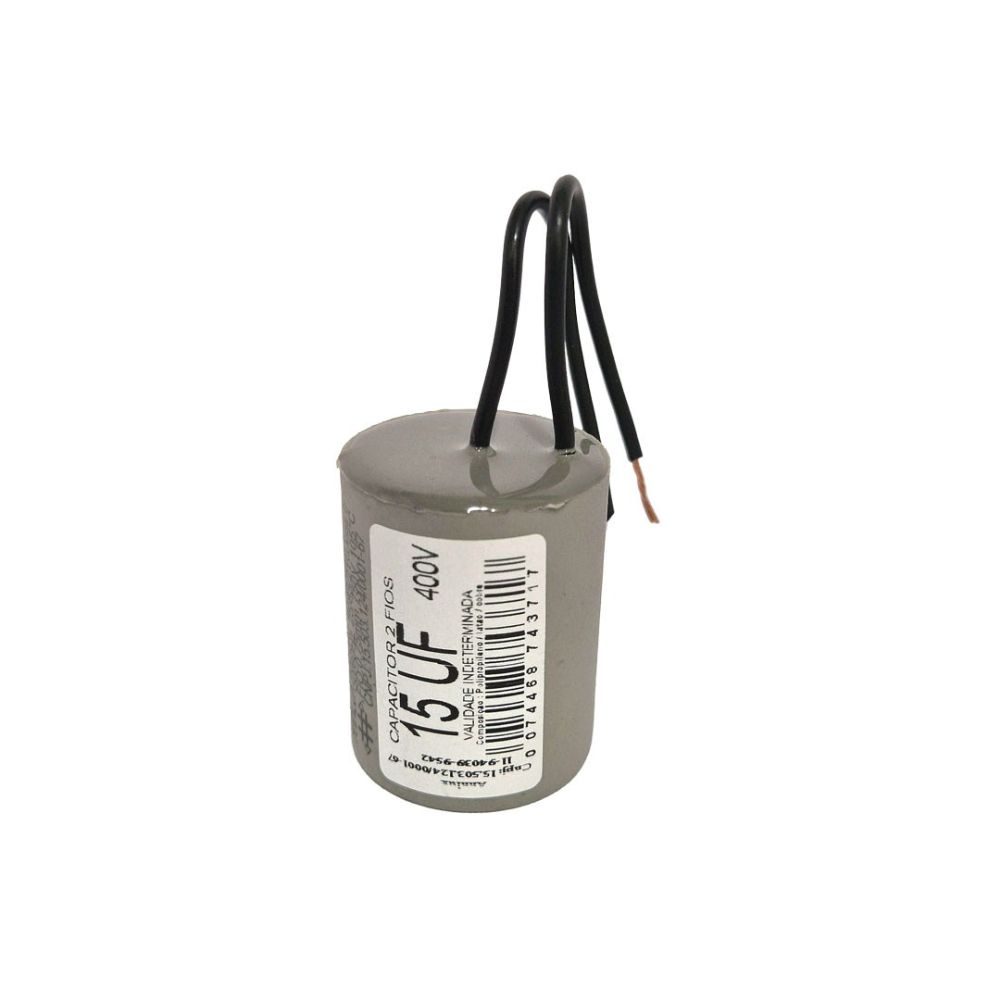 Capacitor Elite Energia 2 Fios 16UF 400V | 38-415