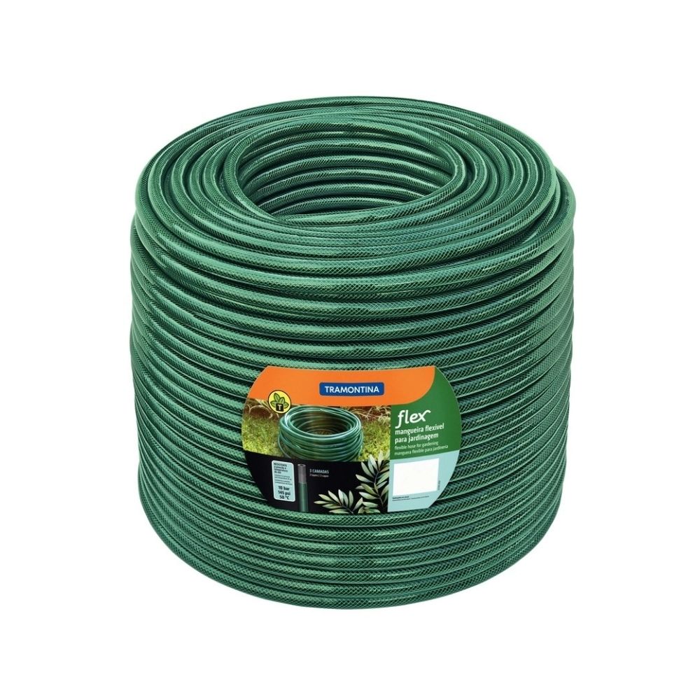 Mangueira Tramontina Flex Trançada Verde 300 Metros | 79170530