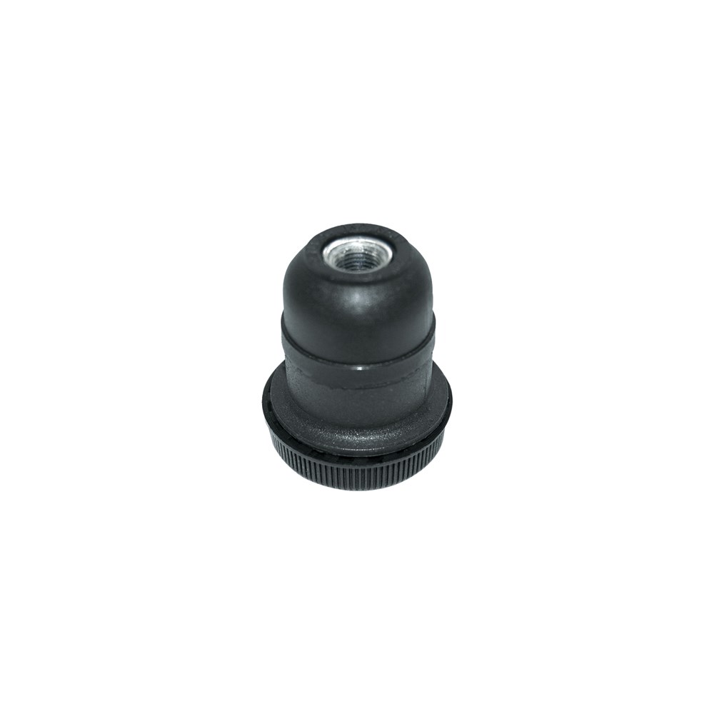 Soquete Abajour Rosca com Tampa Perlex Preto 1108PR