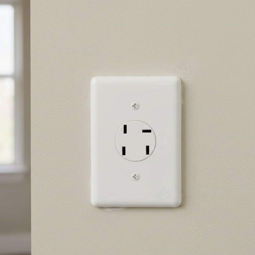 Conjunto Tomada Fone Perlex - "Branca" com Placa | 2360