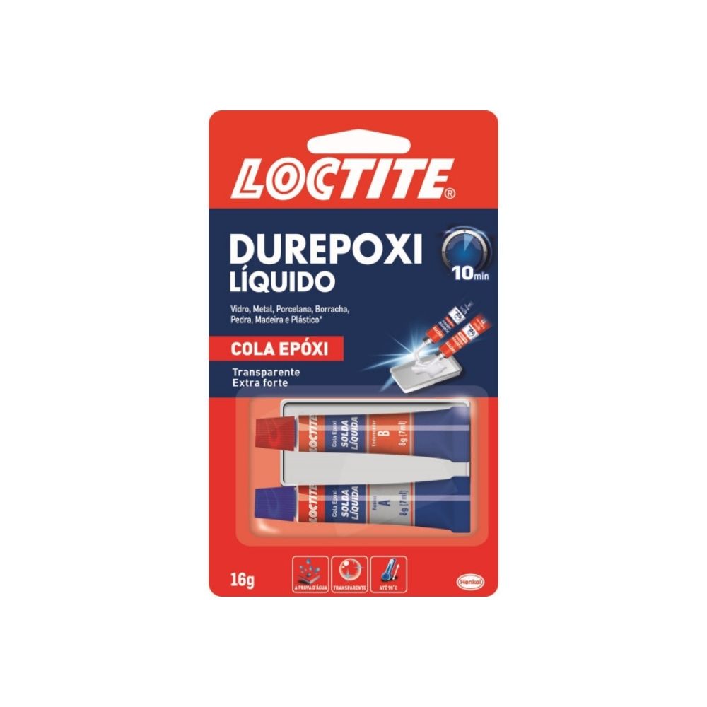 Durepoxi Loctite 16g Líquido 10min Display | 2125566