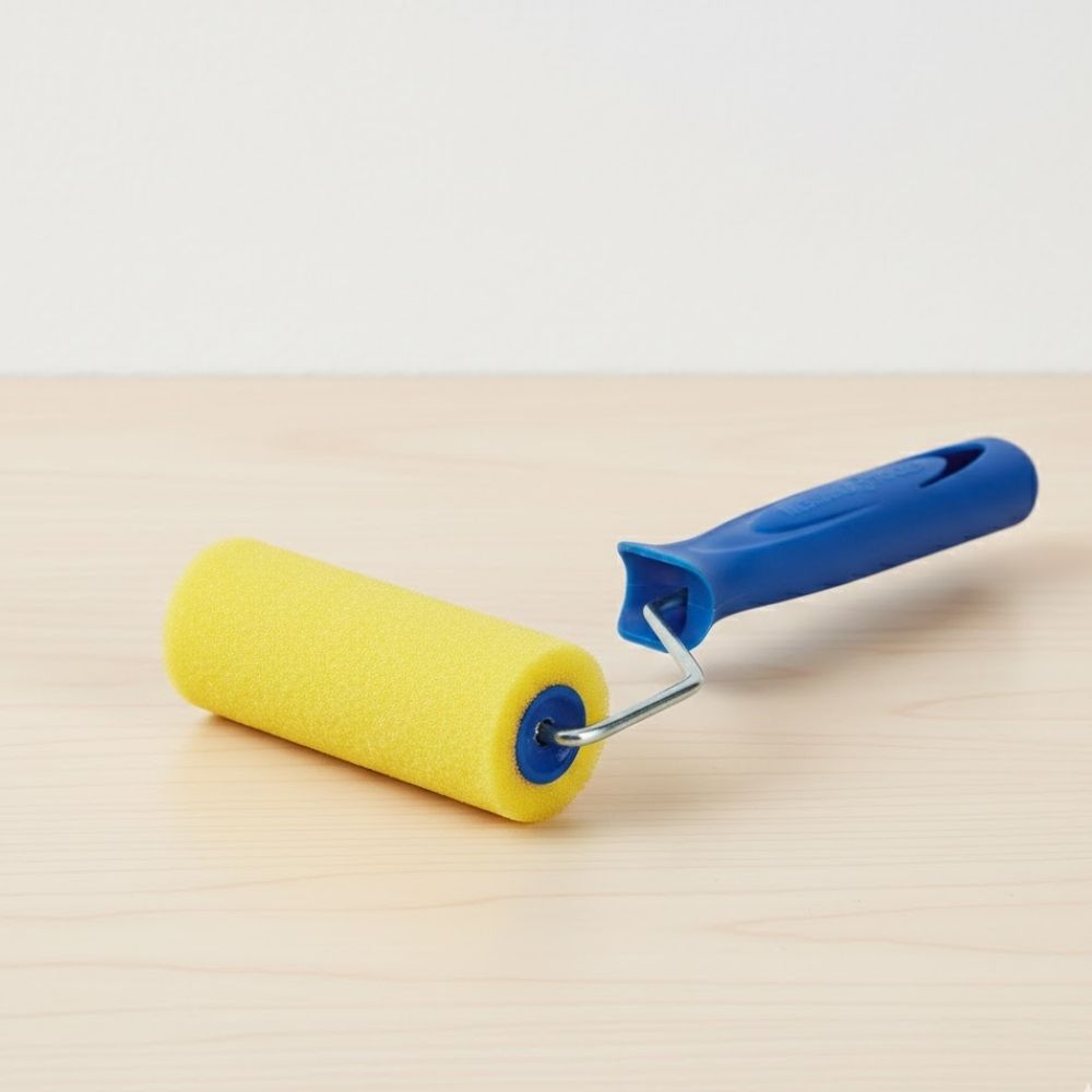 Rolo Espuma Tigre Amarela 05cm com Cabo 61341050