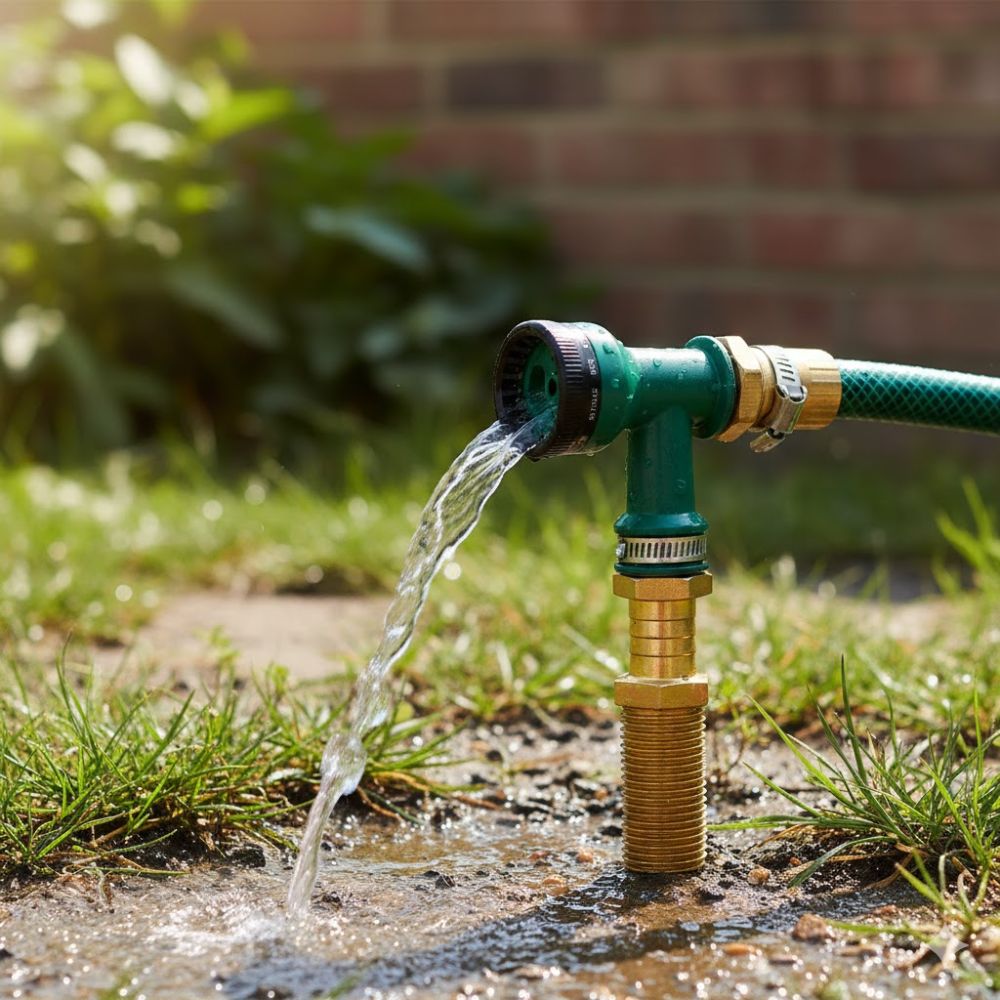 Espigão Fixo Garden "Macho" Zamac (03)1X1 10120BSPE