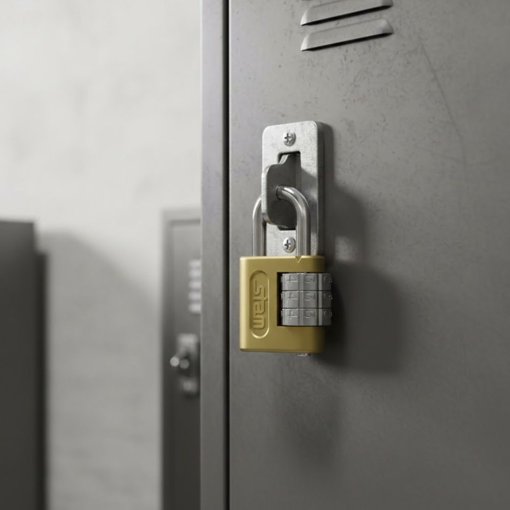 Cadeado Segredo Stam 25mm Zamac 3 Dígitos | 501